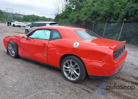 2022 Dodge Challenger Gt Awd из США, поврежденный, VIN 2C3CDZKG7NH204513
